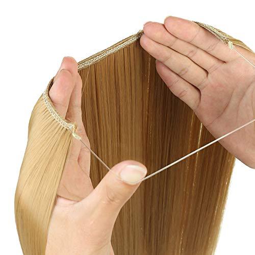 Unsichtbare Haar Extensions 60cm - ponytail24
